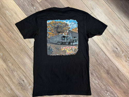 Unstoppabull™ Iron Hauler Ranch Art Tee Unisex