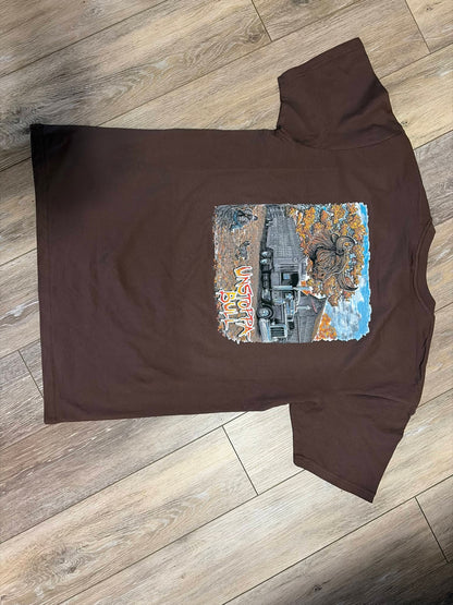 Unstoppabull™ Iron Hauler Ranch Art Tee Unisex